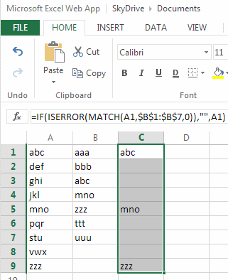excel find duplicates two columns